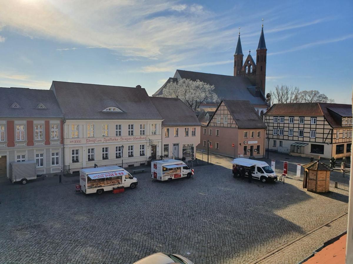 Cafe Schroeder Ferienwohnung Kyritz Buitenkant foto